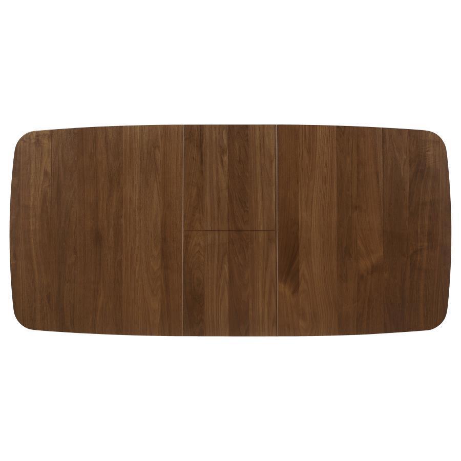 Redbridge 5-piece Dining Room Set Natural Walnut and Grey 106591-S5 Coaster FredCo
