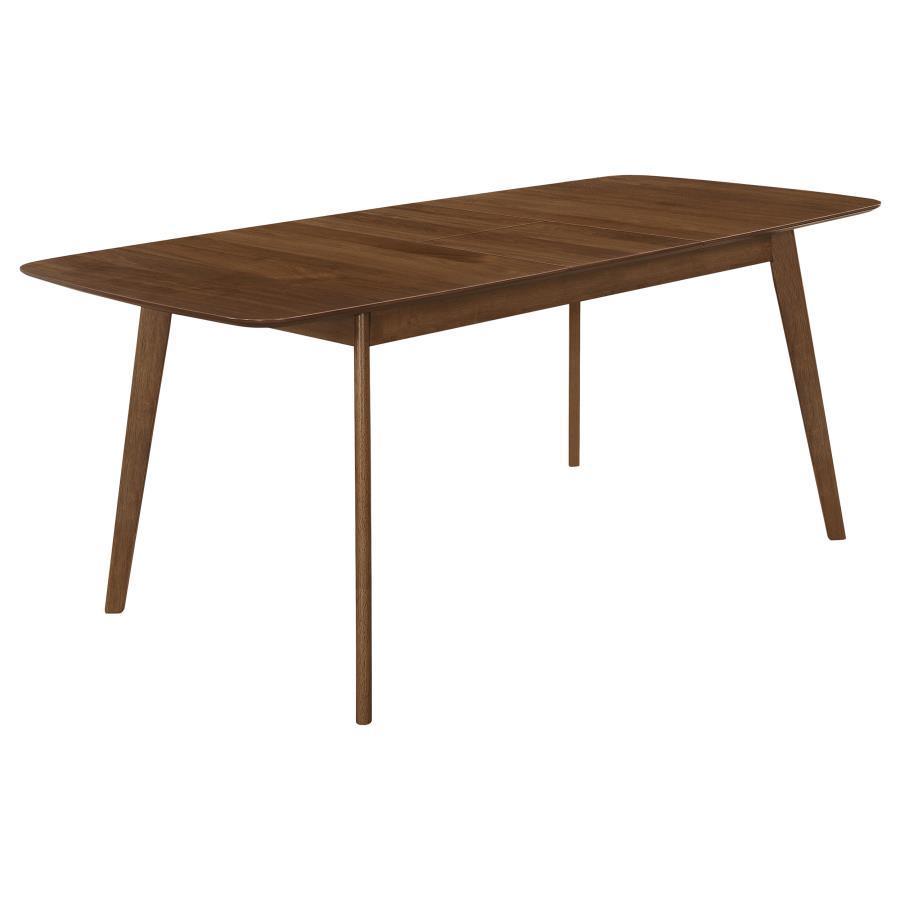 Redbridge 5-piece Dining Room Set Natural Walnut and Grey 106591-S5 Coaster FredCo