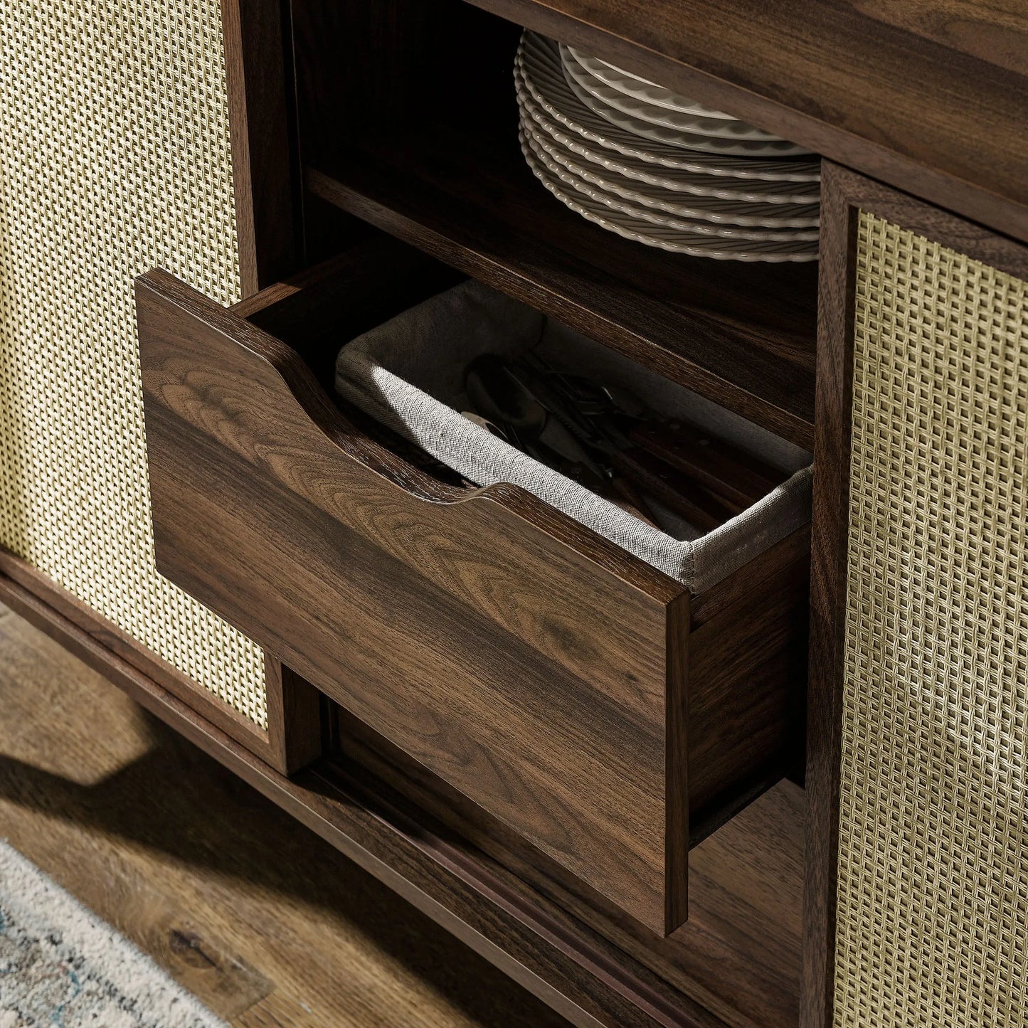 Reid 63" Curved Sideboard by Modway EEI-7166 FredCo