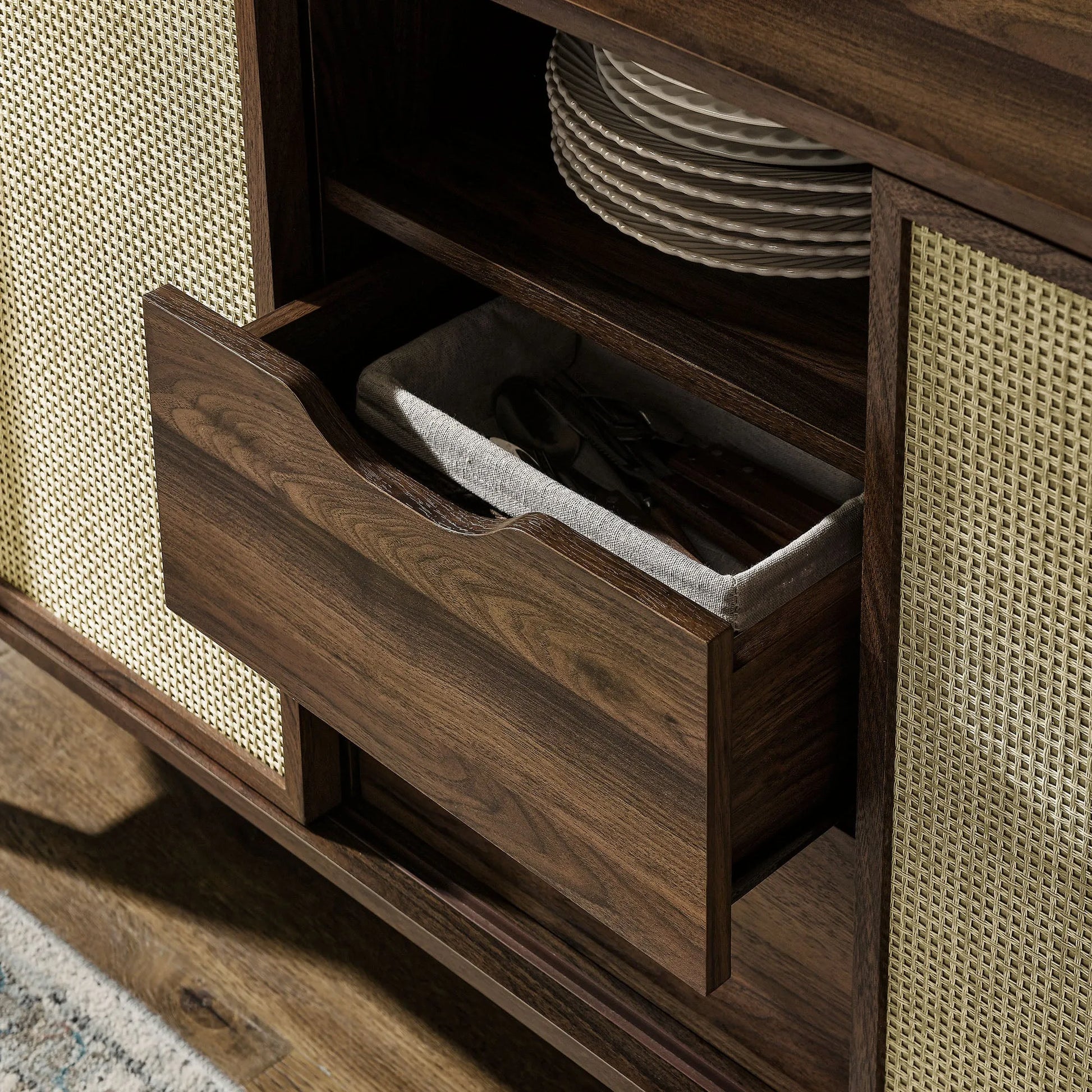 Reid 63" Curved Sideboard by Modway EEI-7166 FredCo