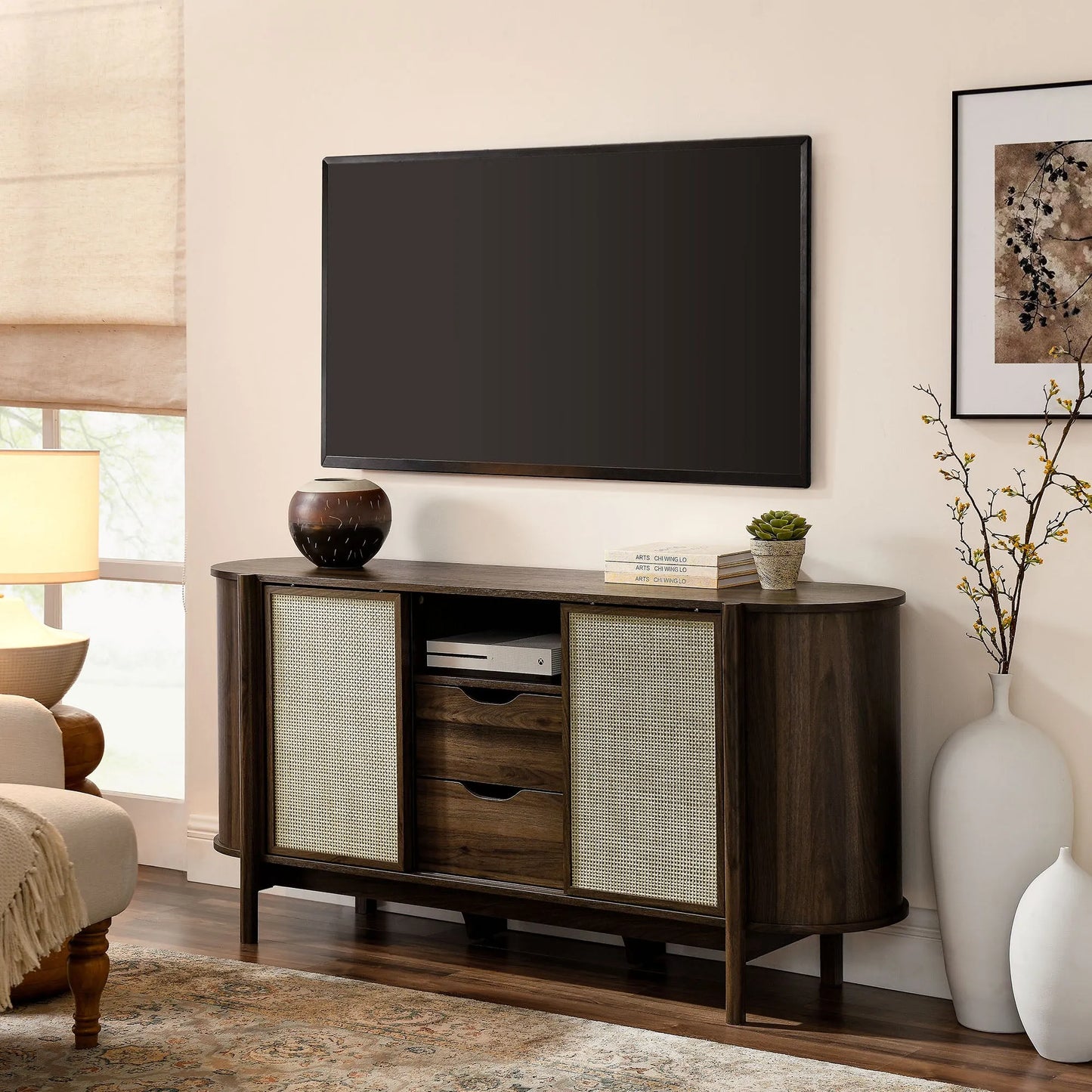 Reid 63" Curved Sideboard by Modway EEI-7166 FredCo