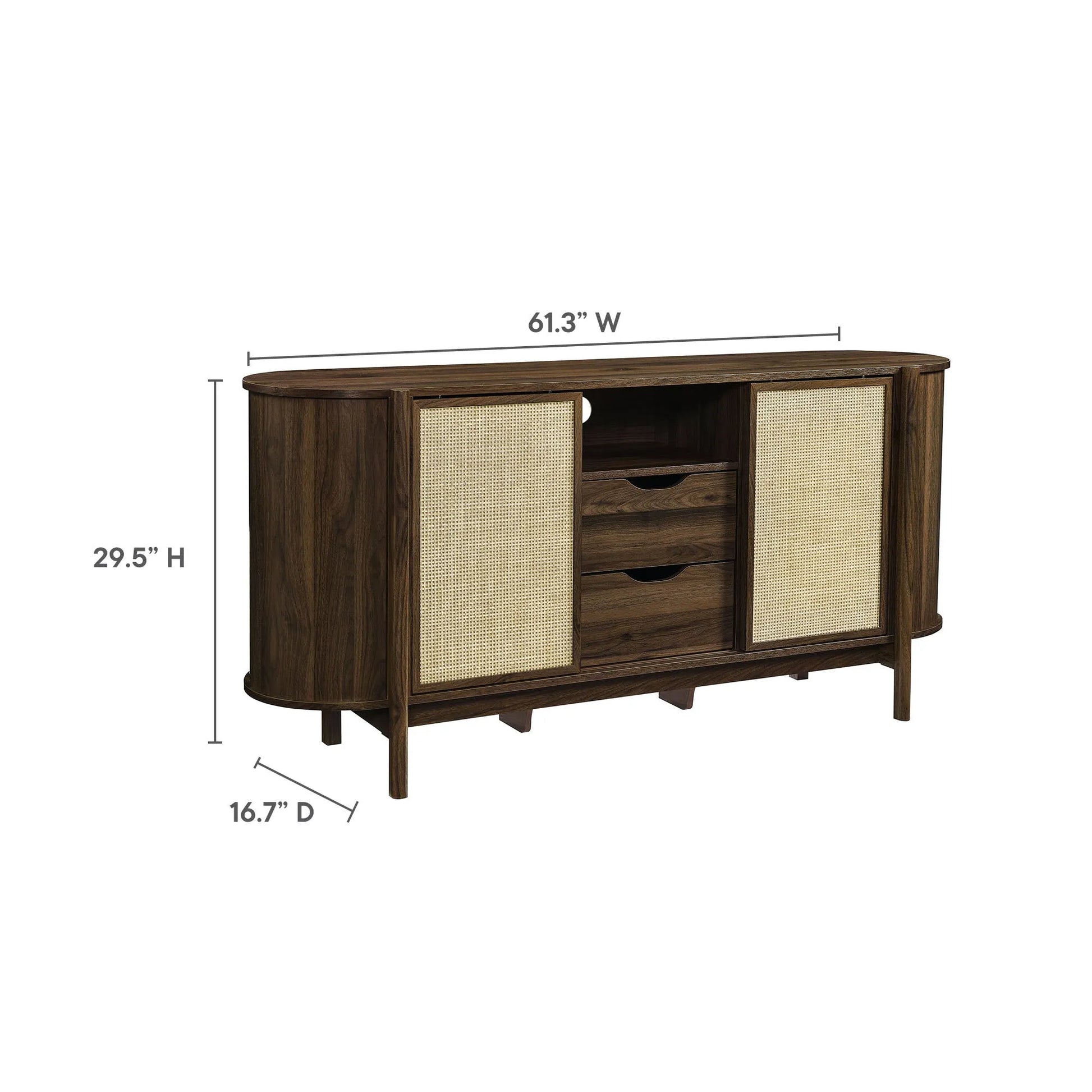 Reid 63" Curved Sideboard by Modway EEI-7166 FredCo