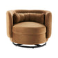 Relish Performance Velvet Swivel Chair, EEI-5001 FredCo