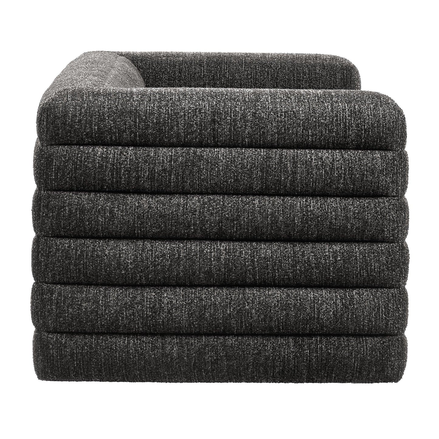 Relle Channel Tufted Boucle Upholstered Loveseat by Modway EEI-7137 FredCo
