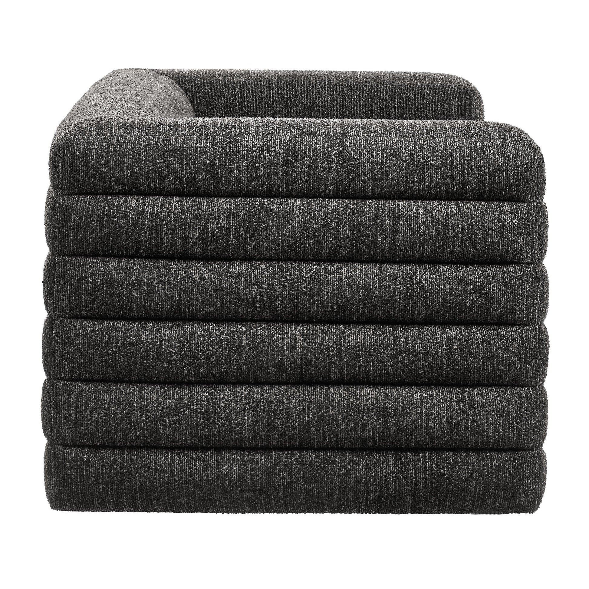 Relle Channel Tufted Boucle Upholstered Loveseat by Modway EEI-7137 FredCo