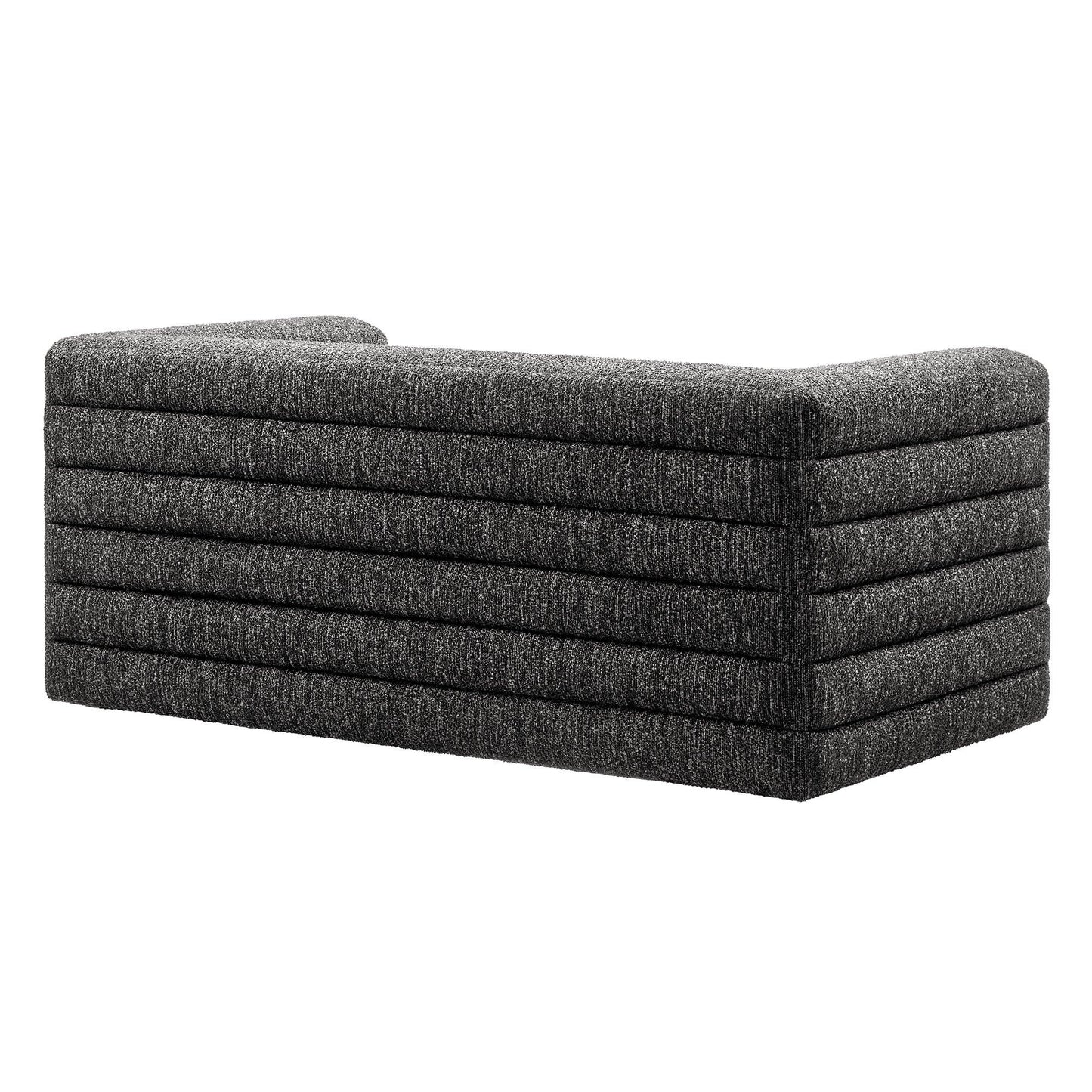 Relle Channel Tufted Boucle Upholstered Loveseat by Modway EEI-7137 FredCo