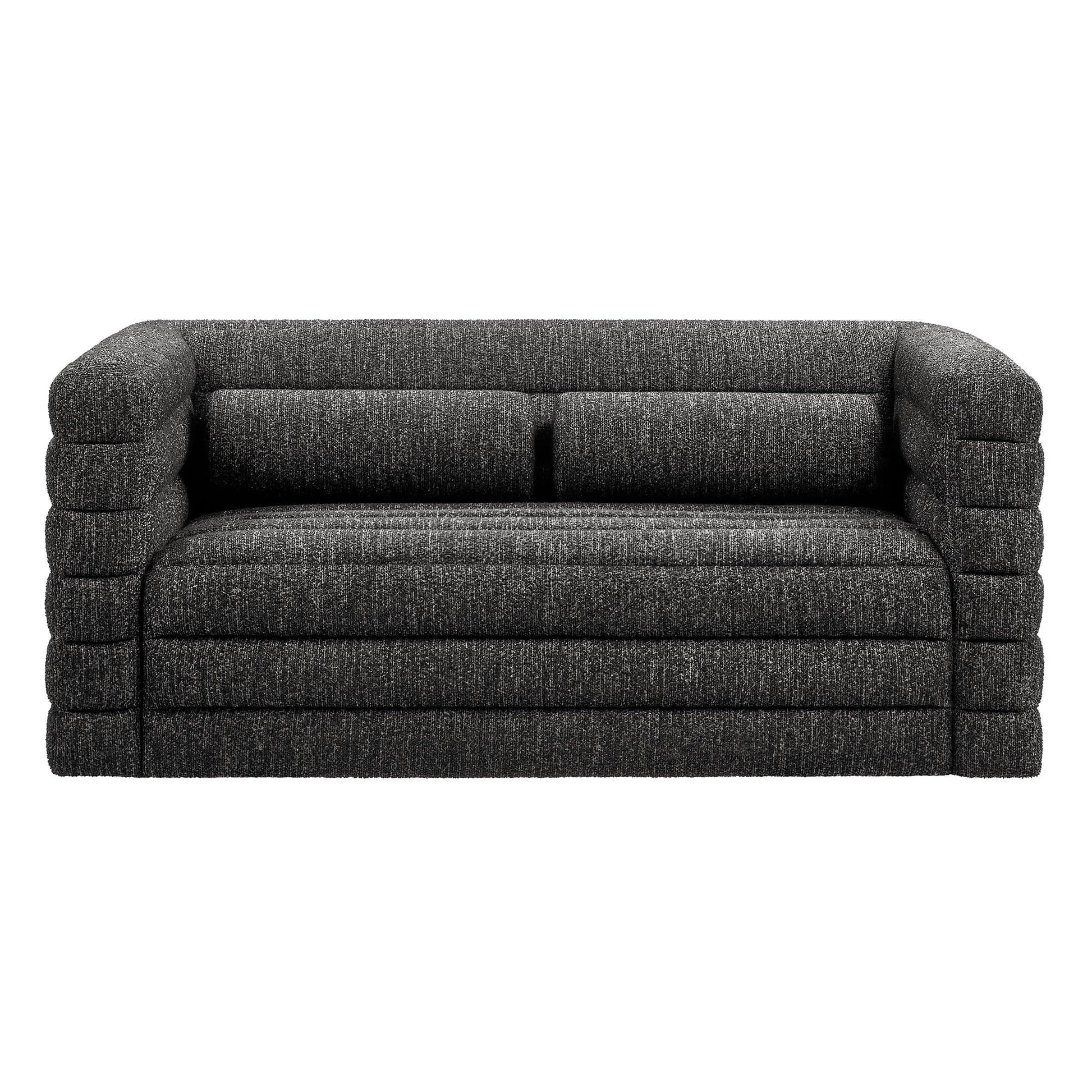 Relle Channel Tufted Boucle Upholstered Loveseat by Modway EEI-7137 FredCo