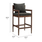 Remington Wood Bar Stool by Modway EEI-7245 FredCo