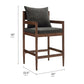 Remington Wood Counter Stool by Modway EEI-7244 FredCo