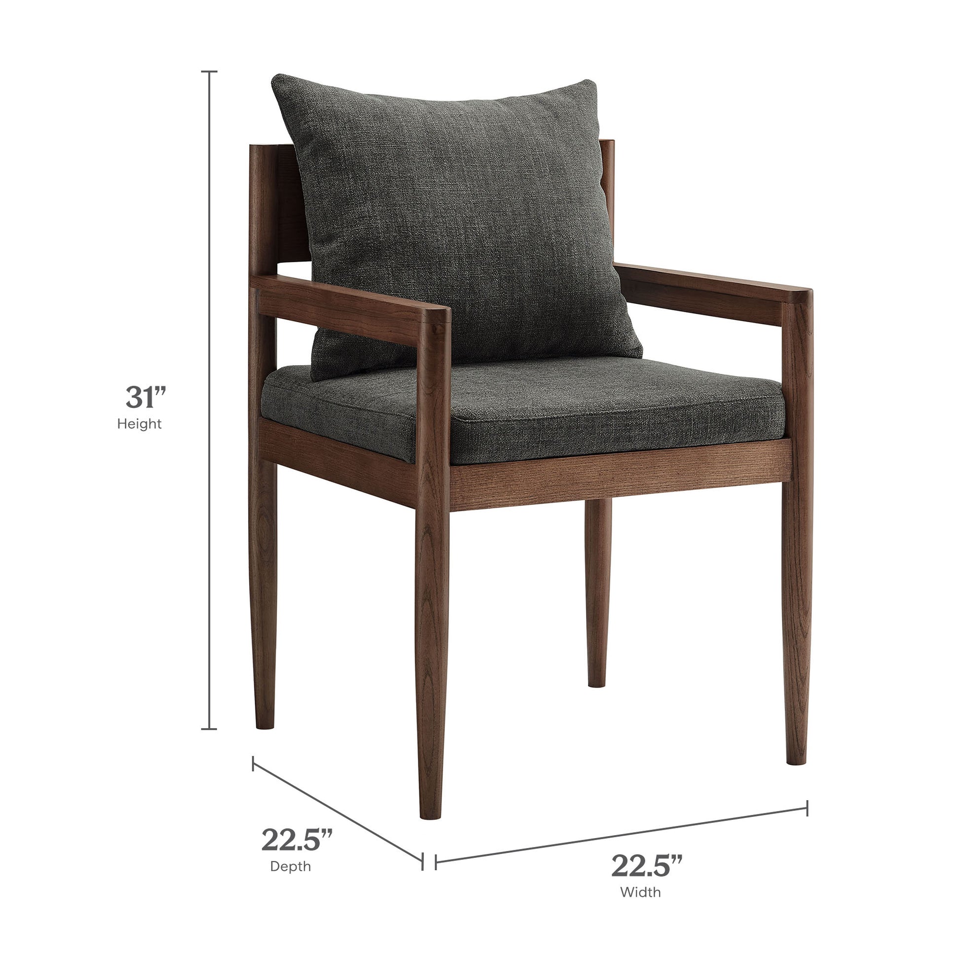 Remington Wood Dining Armchair by Modway EEI-7243 FredCo