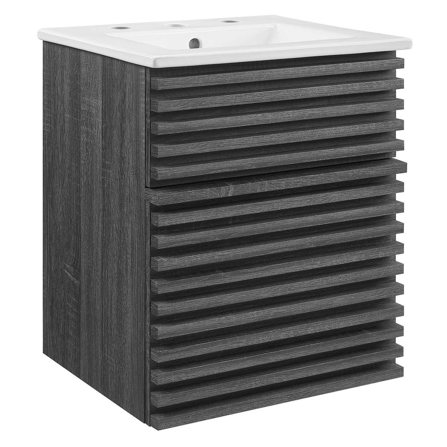 Render 18" Wall-Mount Bathroom Vanity, EEI-5419 FredCo