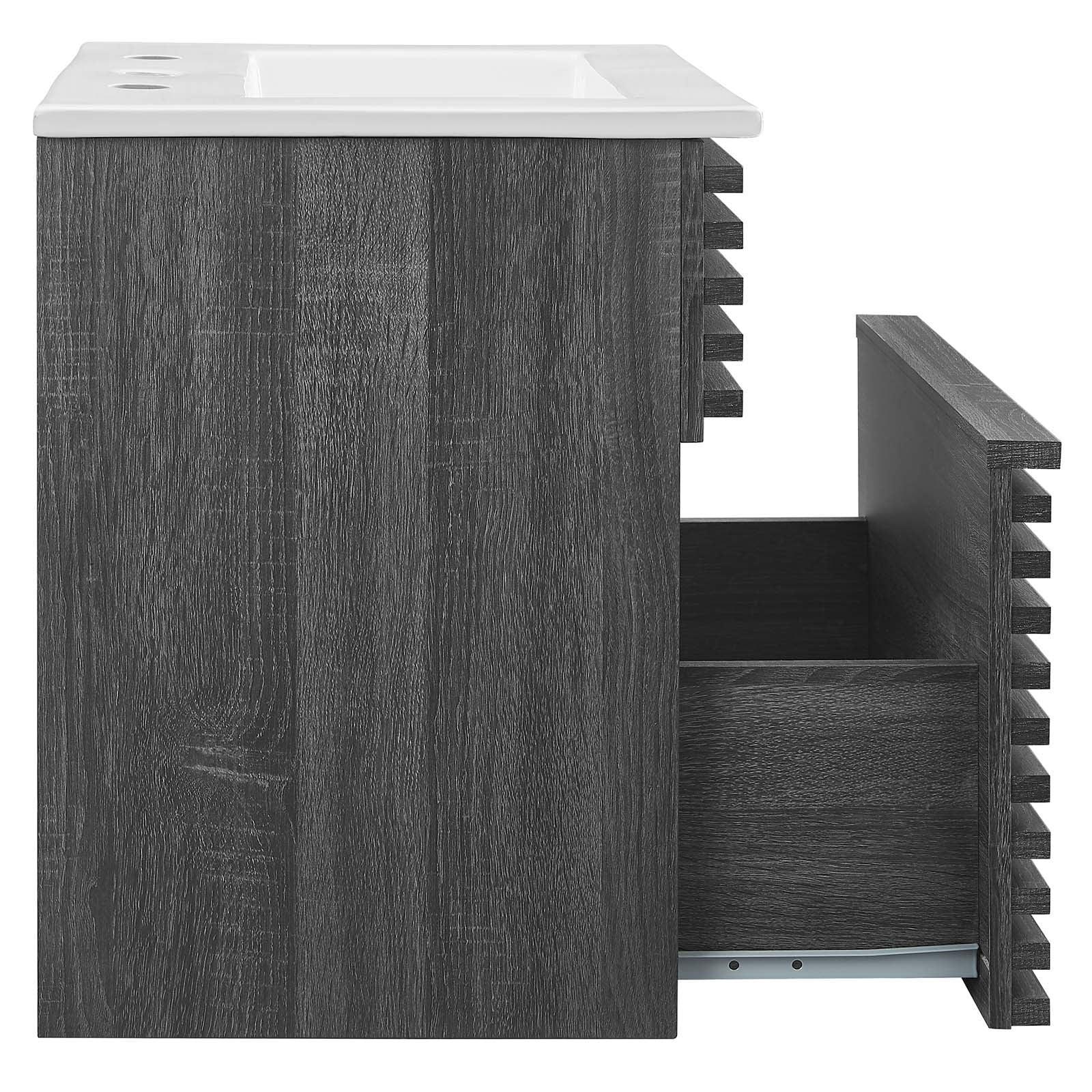 Render 18" Wall-Mount Bathroom Vanity, EEI-5419 FredCo