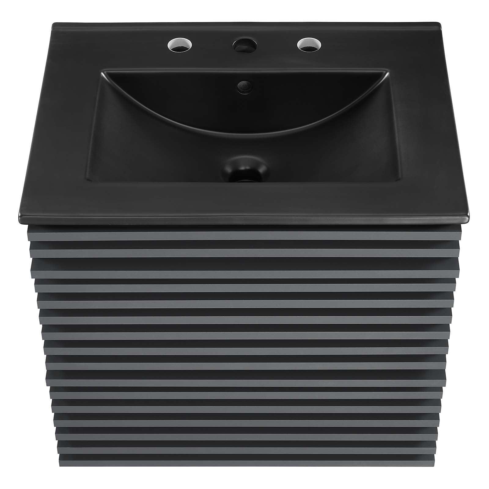 Render 24" Wall-Mount Bathroom Vanity, EEI-5364 FredCo