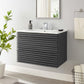 Render 30" Wall-Mount Bathroom Vanity, EEI-5421 FredCo