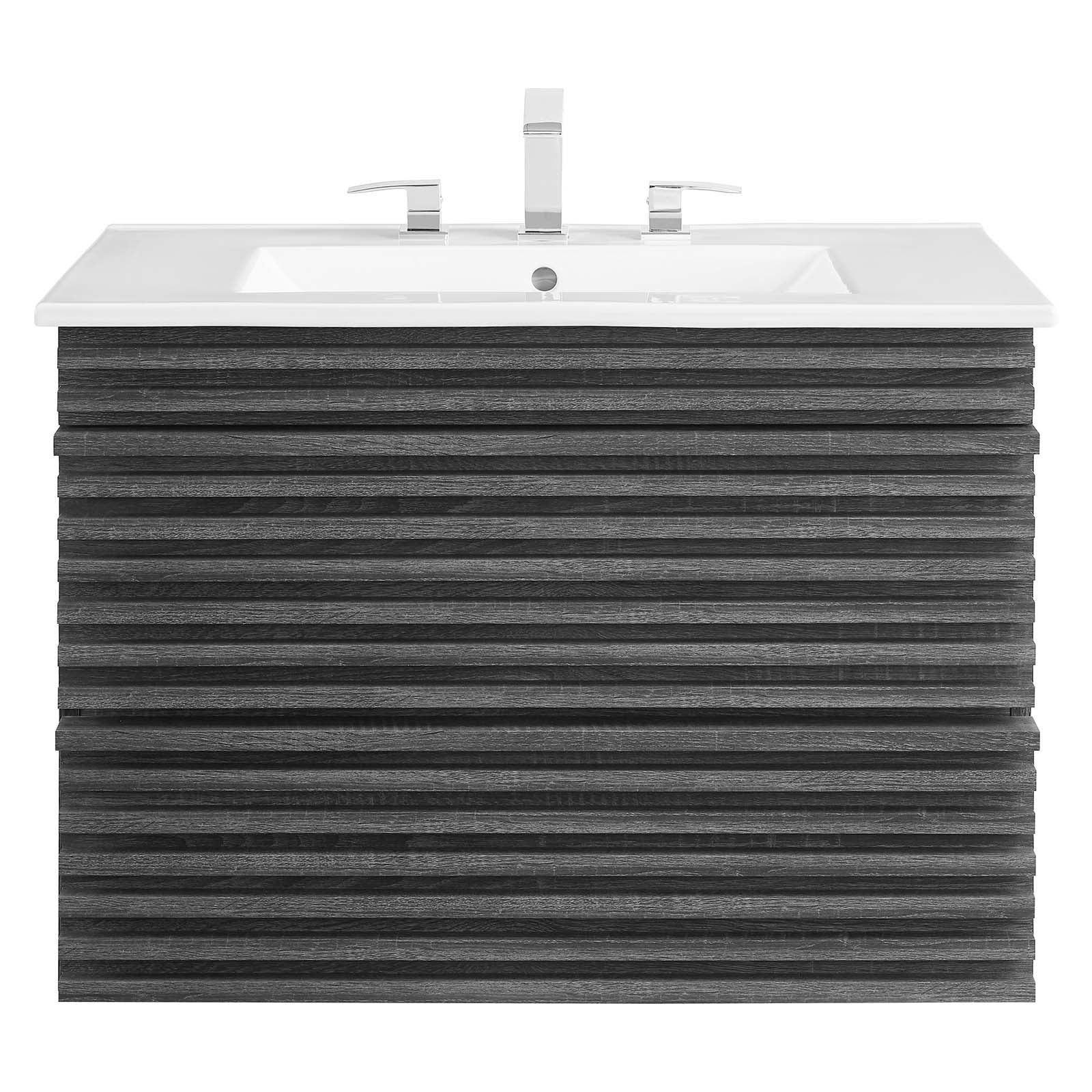 Render 30" Wall-Mount Bathroom Vanity, EEI-5421 FredCo