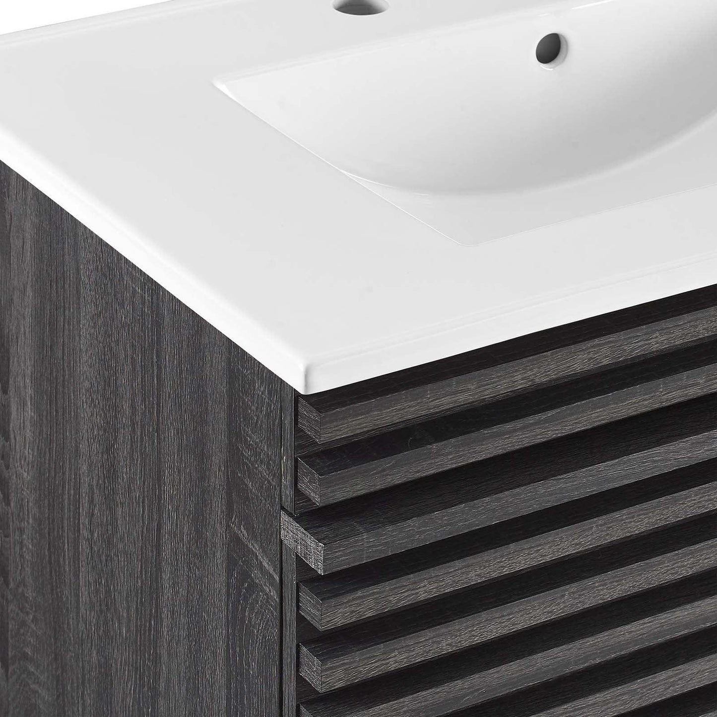Render 30" Wall-Mount Bathroom Vanity, EEI-5421 FredCo