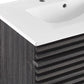 Render 30" Wall-Mount Bathroom Vanity, EEI-5421 FredCo