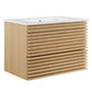 Render 30" Wall-Mount Bathroom Vanity, EEI-5421 FredCo