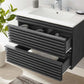 Render 30" Wall-Mount Bathroom Vanity, EEI-5421 FredCo