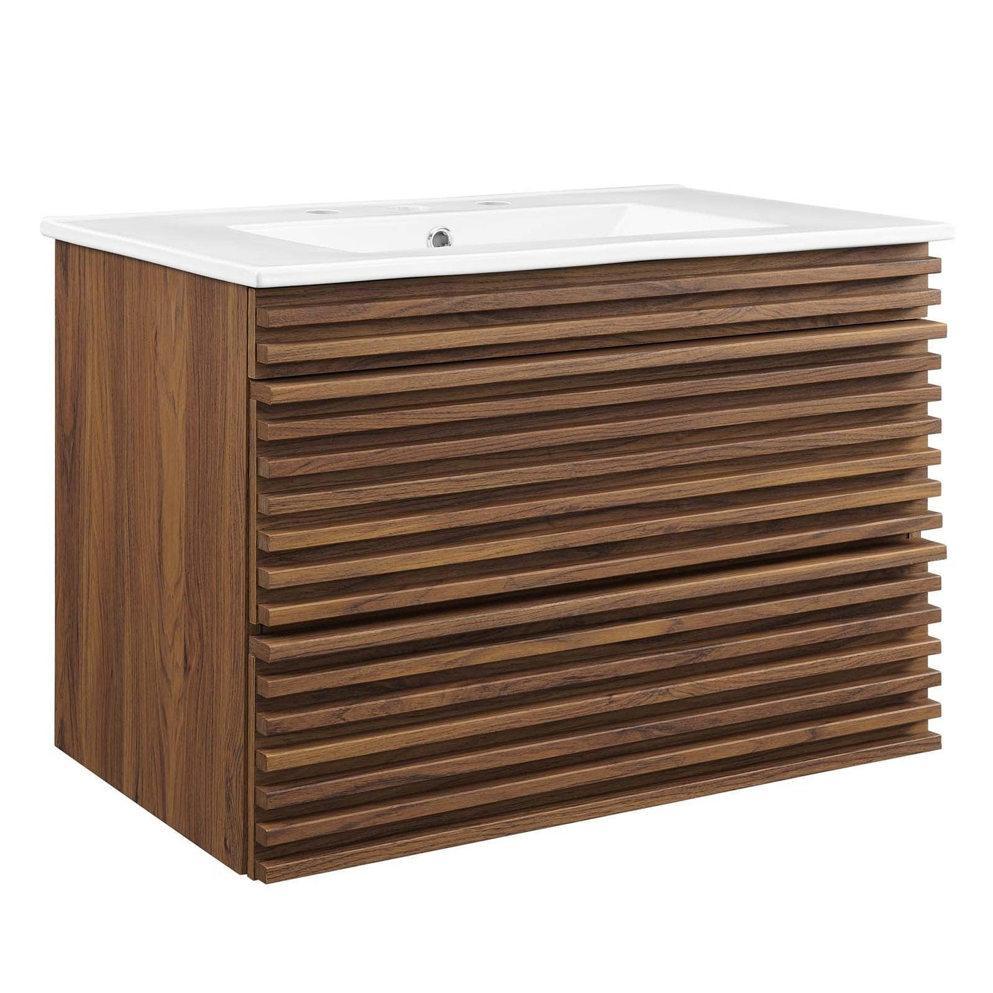 Render 30" Wall-Mount Bathroom Vanity, EEI-5421 FredCo