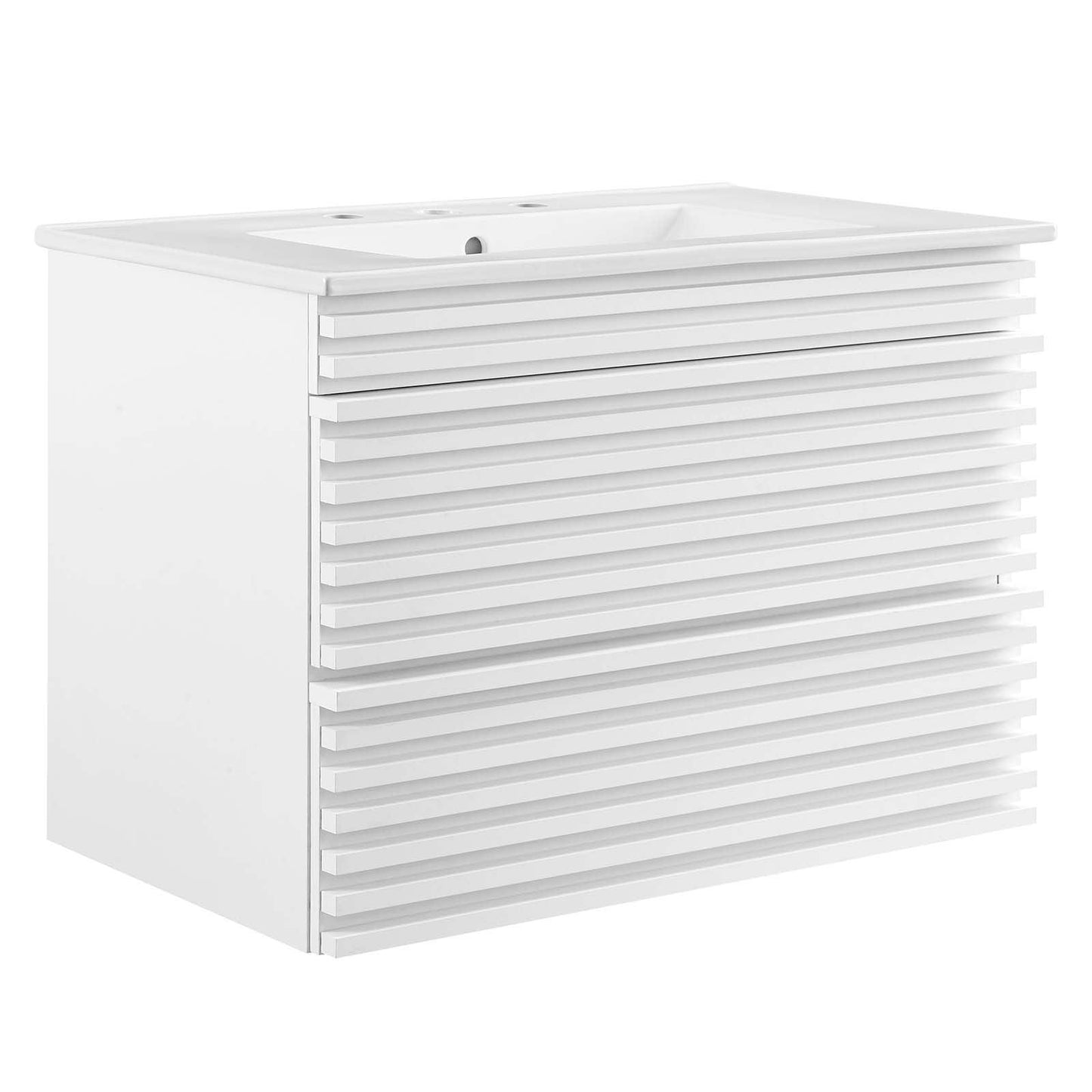 Render 30" Wall-Mount Bathroom Vanity, EEI-5421 FredCo