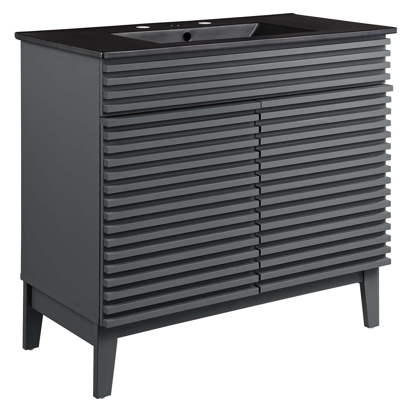 Render 36" Bathroom Vanity, EEI-5396 FredCo