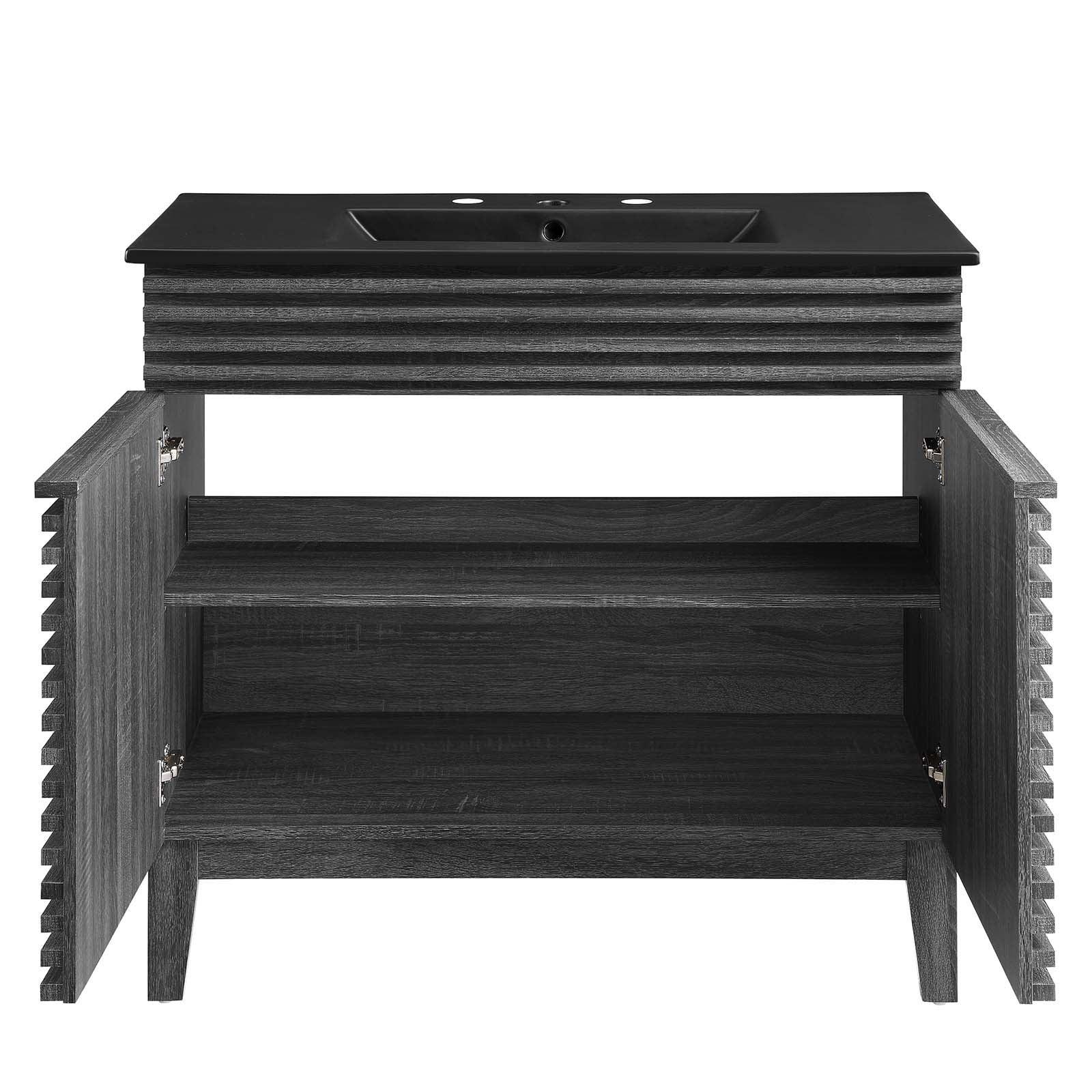 Render 36" Bathroom Vanity, EEI-5396 FredCo