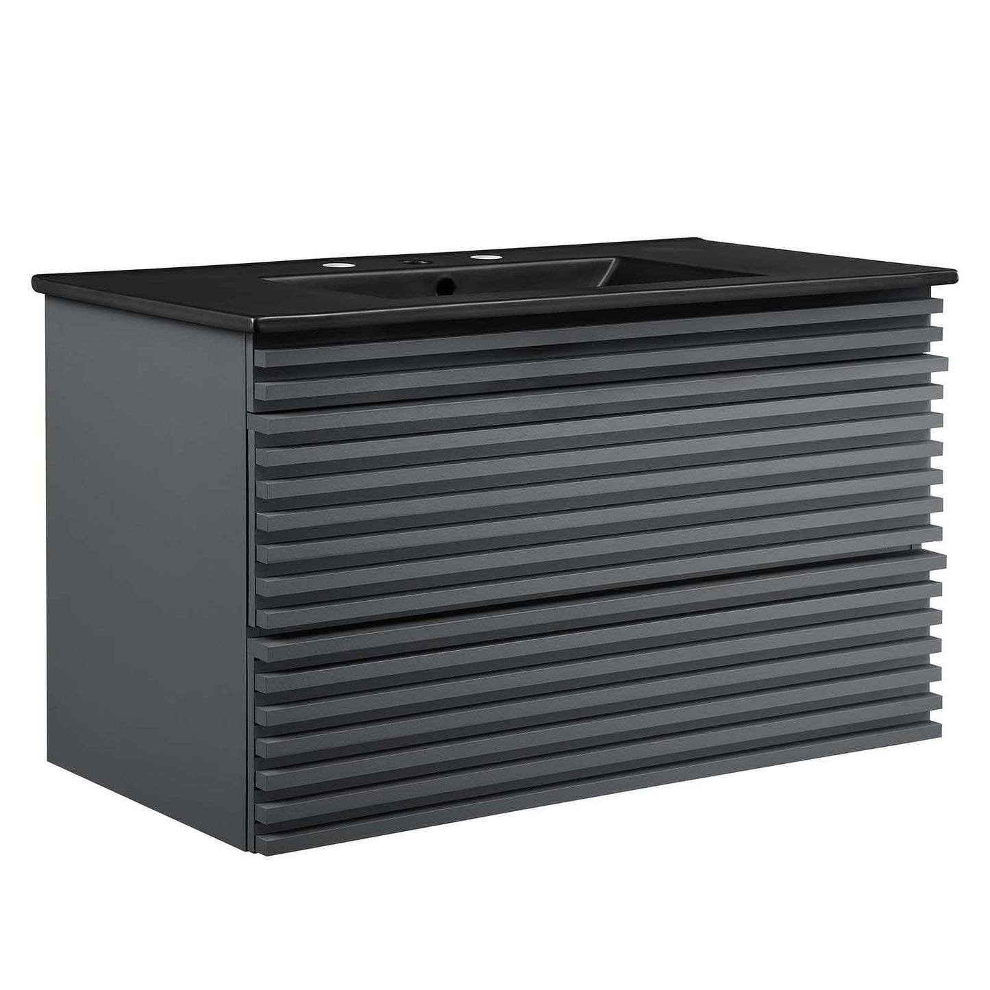 Render 36" Wall-Mount Bathroom Vanity, EEI-5395 FredCo