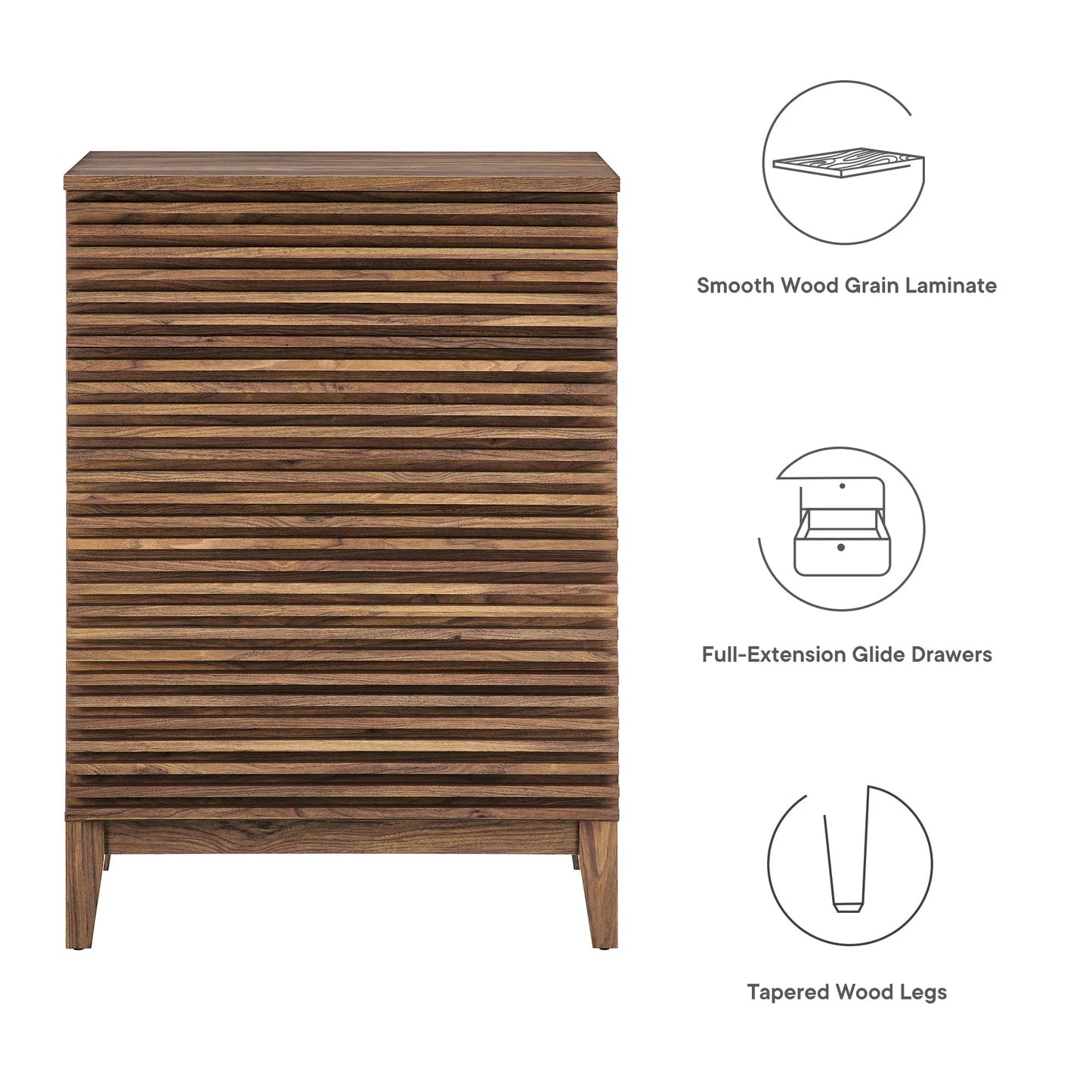 Render 4-Drawer Chest by Modway MOD-7202 FredCo