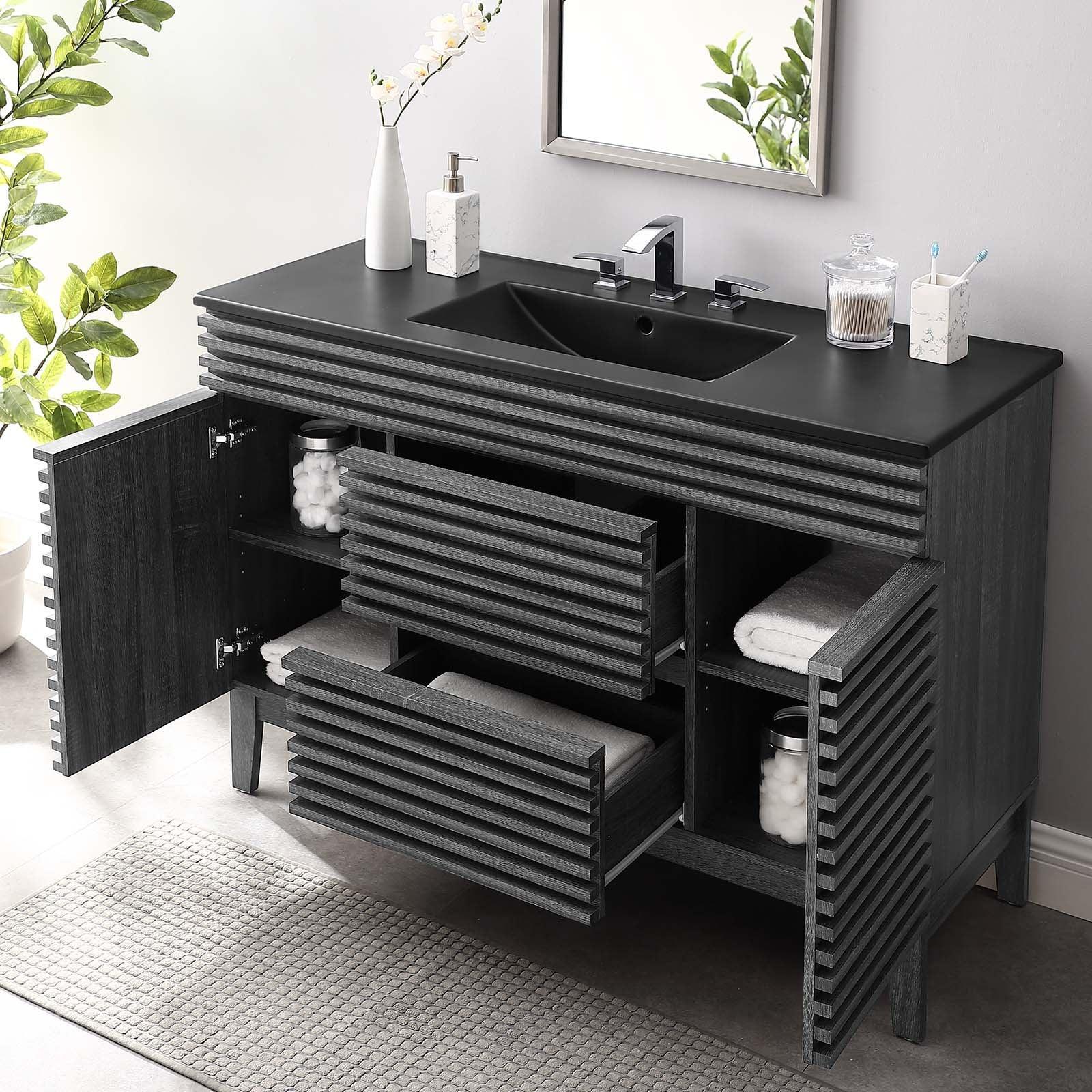 Render 48" Single Sink Bathroom Vanity, EEI-5398 FredCo