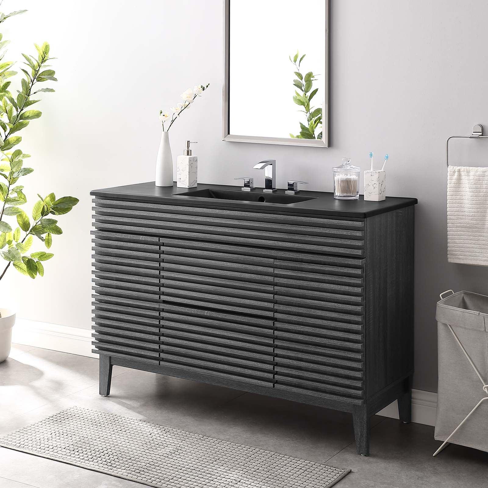 Render 48" Single Sink Bathroom Vanity, EEI-5398 FredCo
