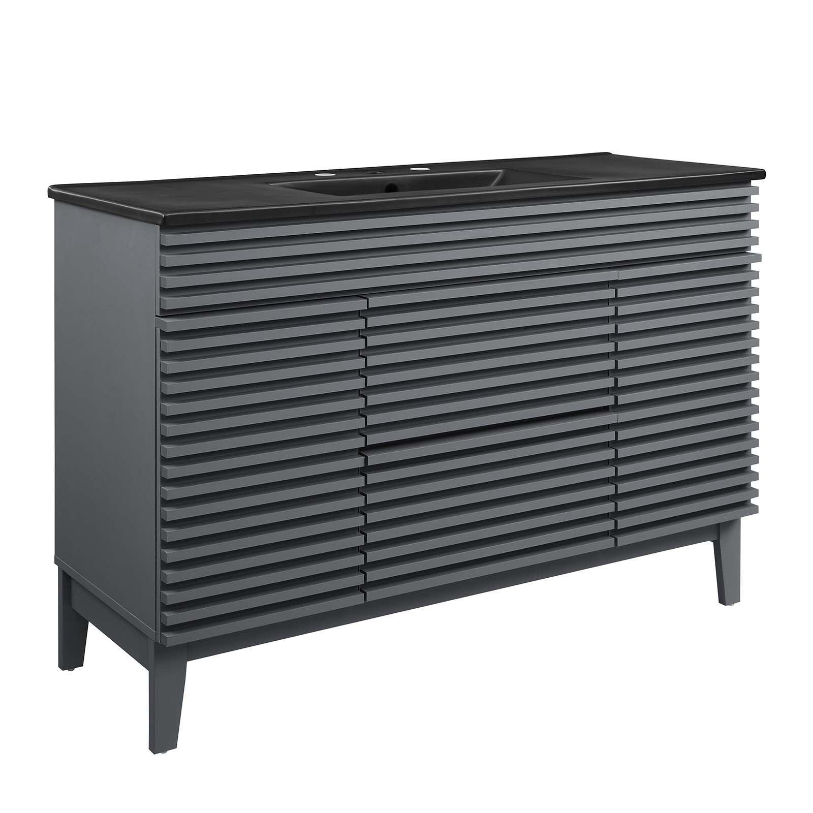 Render 48" Single Sink Bathroom Vanity, EEI-5398 FredCo