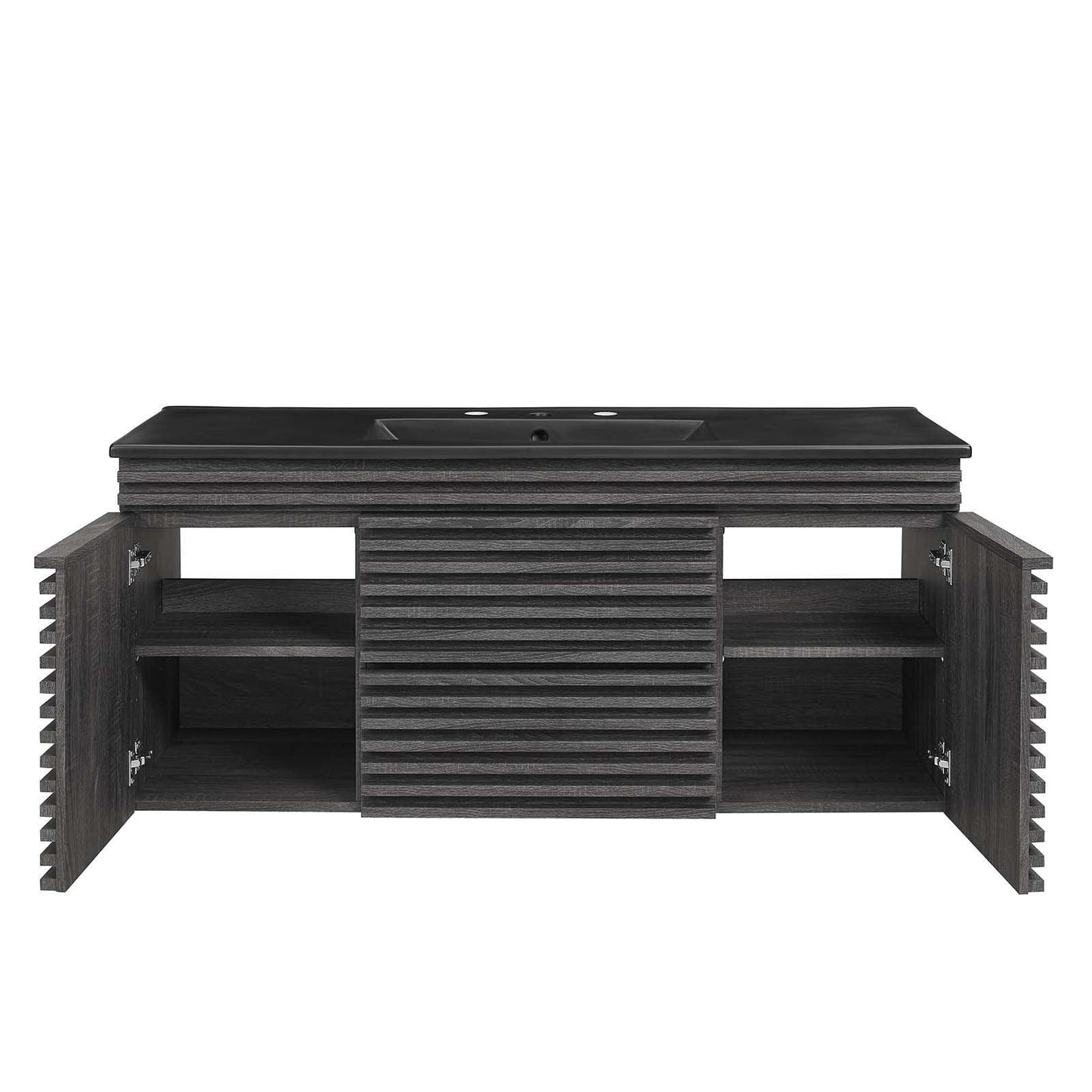 Render 48" Wall-Mount Bathroom Vanity, EEI-5801 FredCo