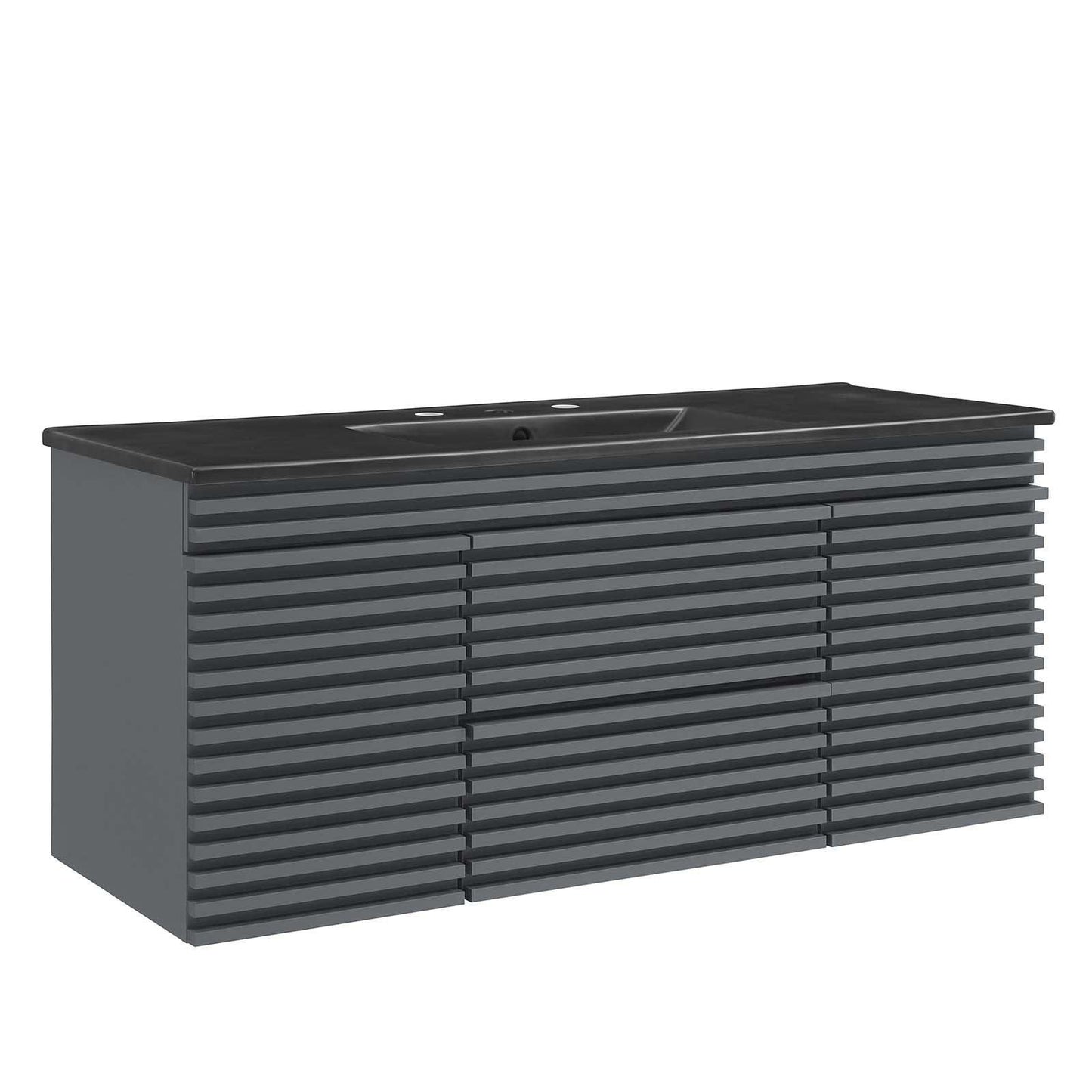 Render 48" Wall-Mount Bathroom Vanity, EEI-5801 FredCo