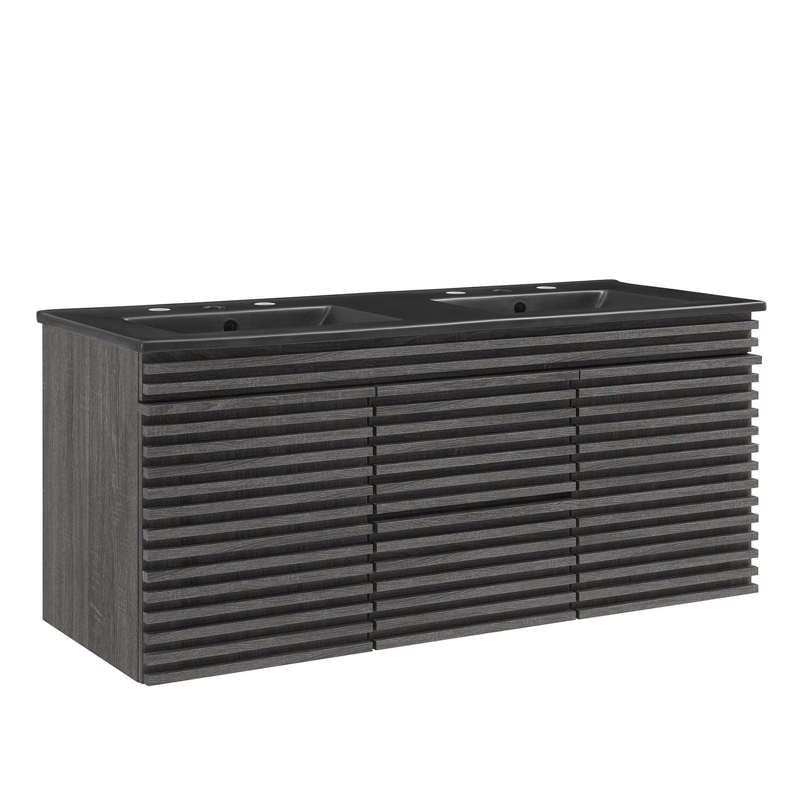 Render 48" Wall-Mount Bathroom Vanity, EEI-5802 FredCo