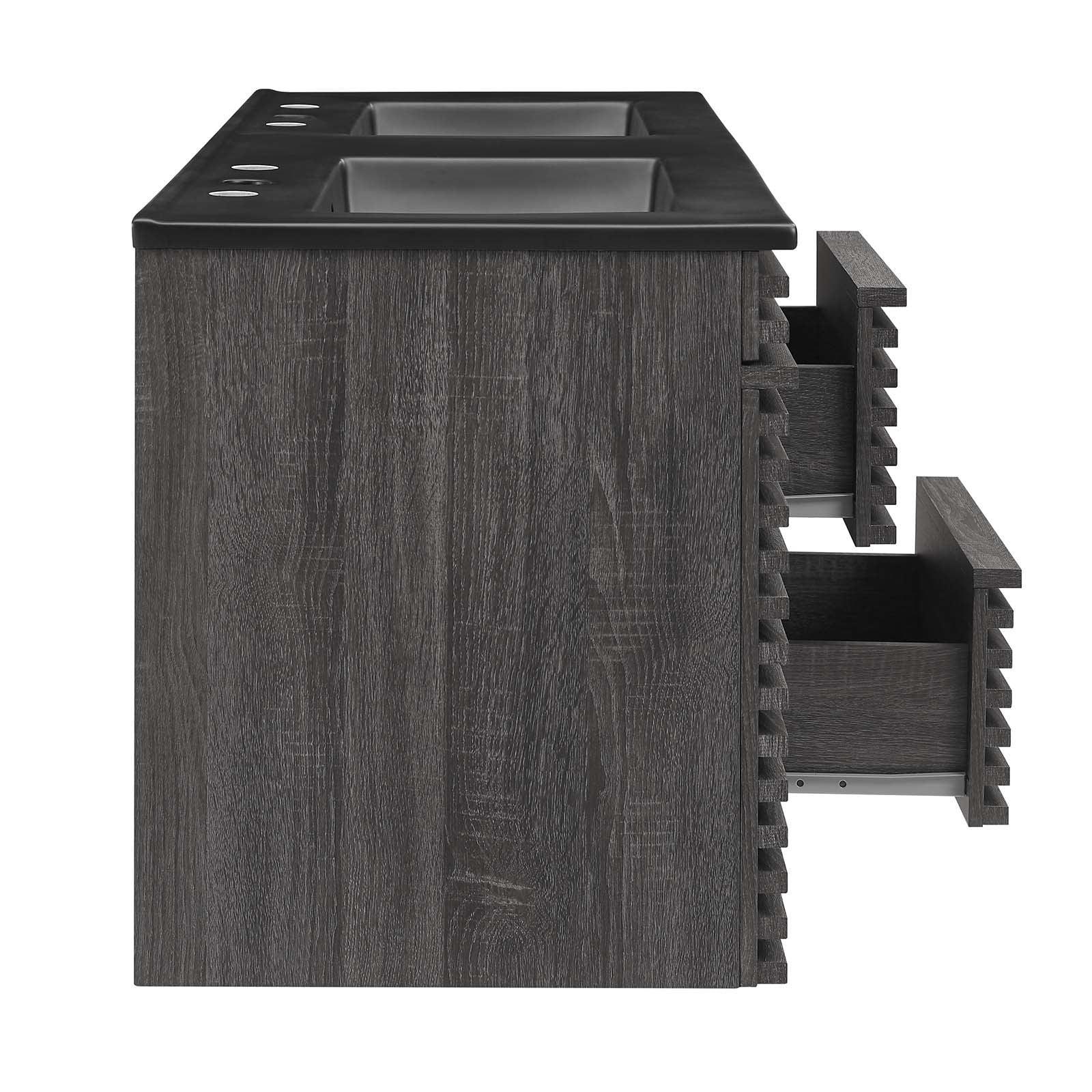 Render 48" Wall-Mount Bathroom Vanity, EEI-5802 FredCo