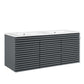Render 48" Wall-Mount Bathroom Vanity, EEI-5802 FredCo