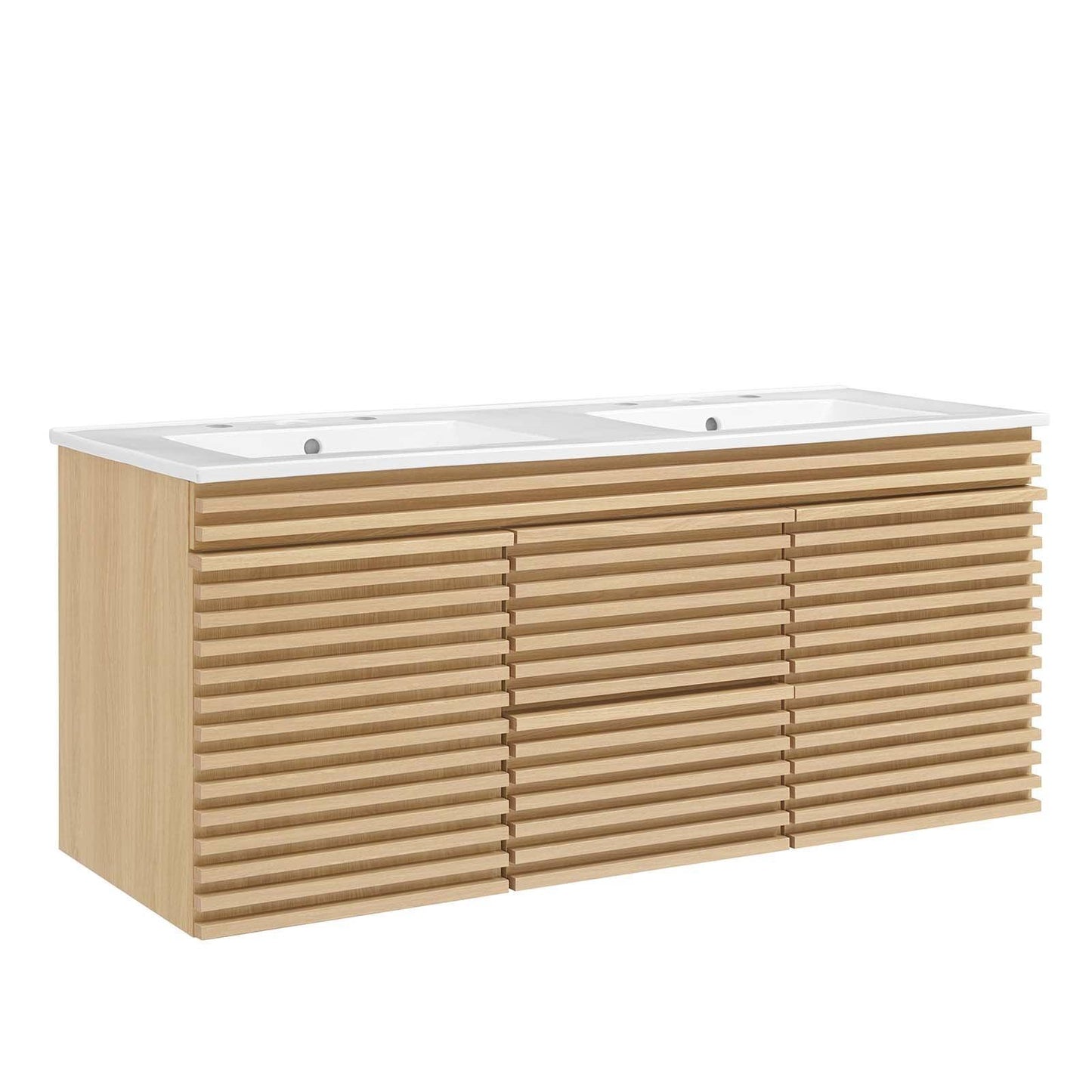Render 48" Wall-Mount Bathroom Vanity, EEI-5802 FredCo