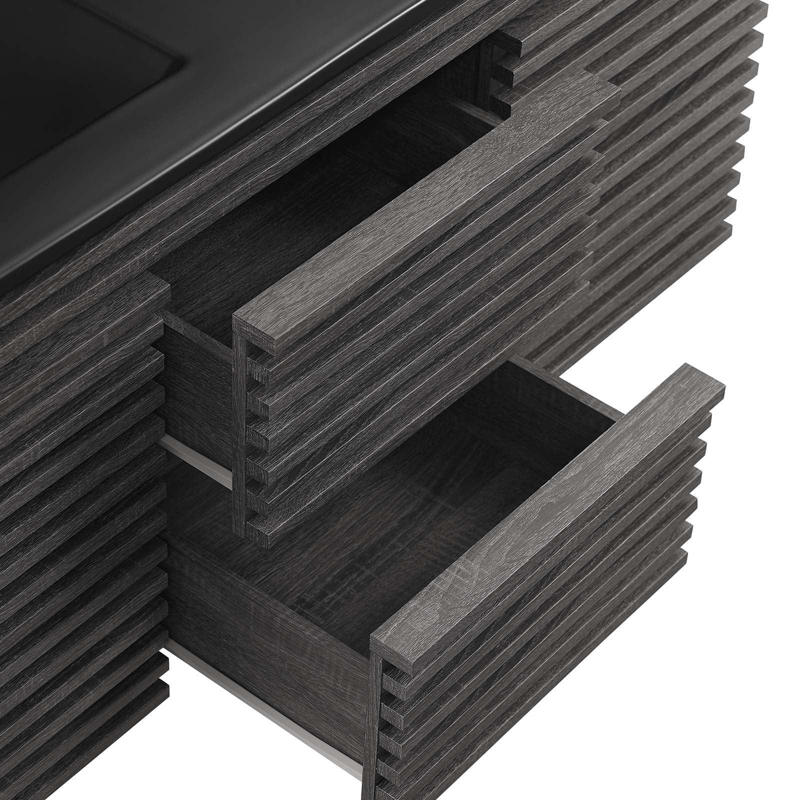 Render 48" Wall-Mount Bathroom Vanity, EEI-5802 FredCo