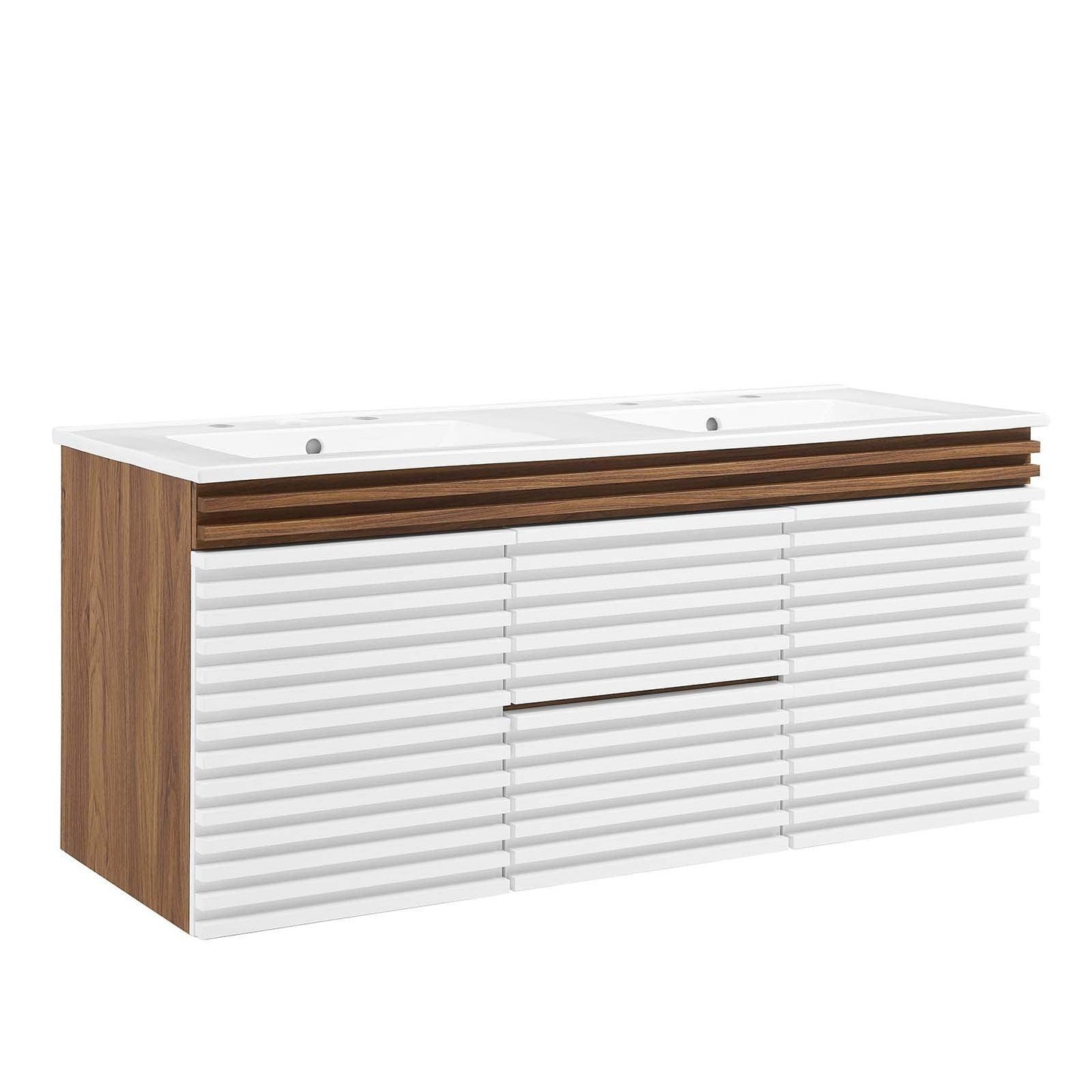 Render 48" Wall-Mount Bathroom Vanity, EEI-5802 FredCo
