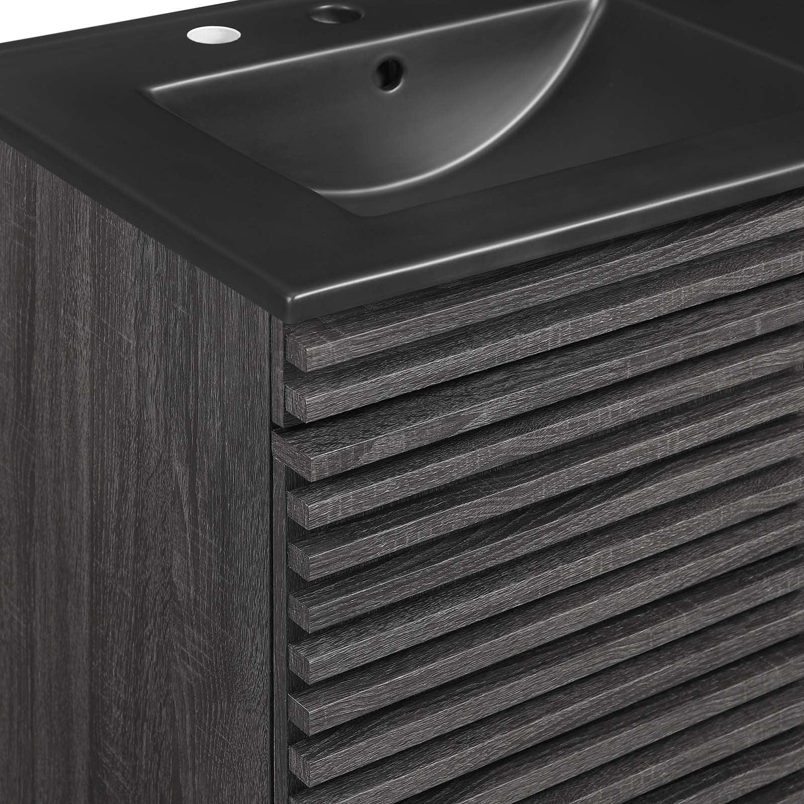 Render 48" Wall-Mount Bathroom Vanity, EEI-5802 FredCo