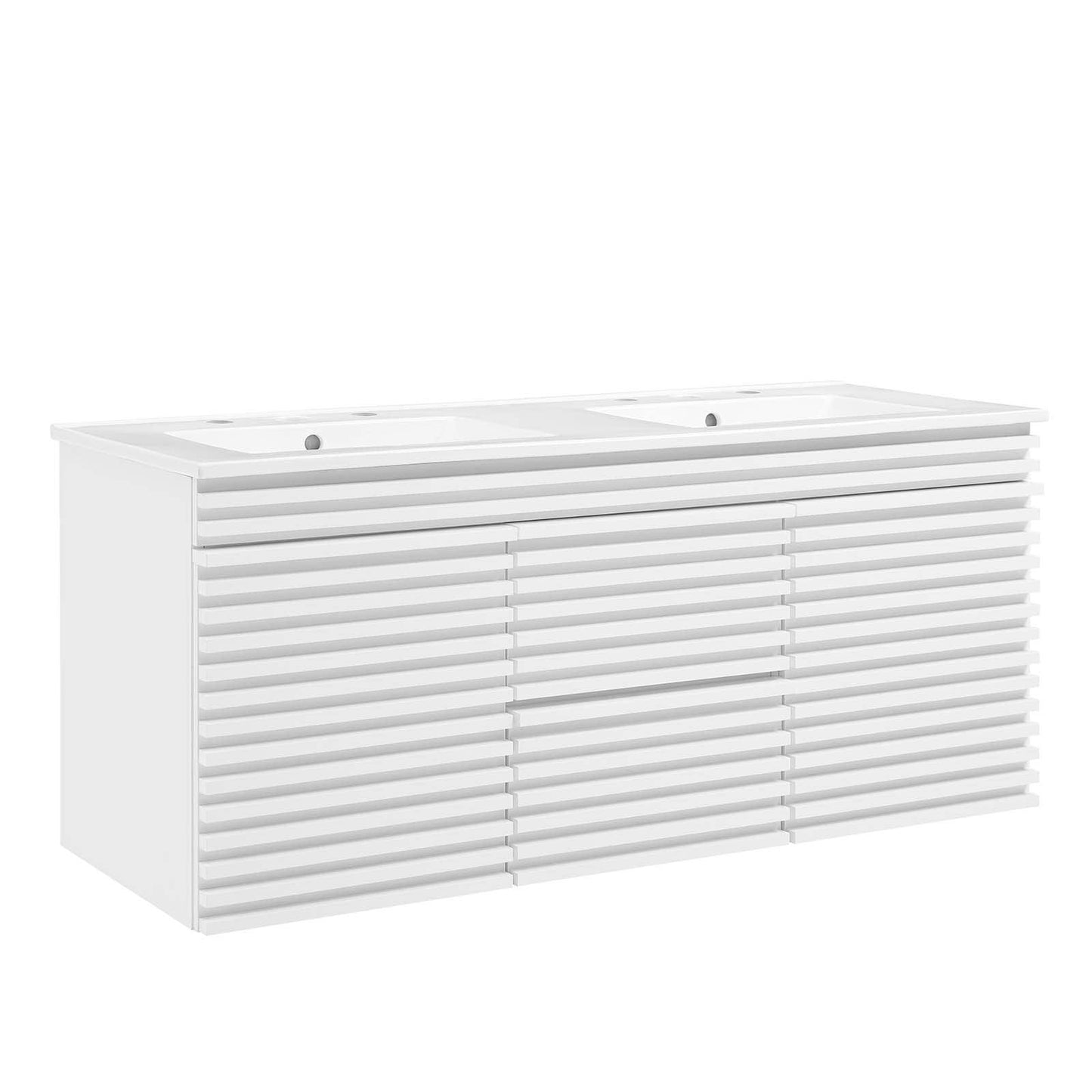 Render 48" Wall-Mount Bathroom Vanity, EEI-5802 FredCo