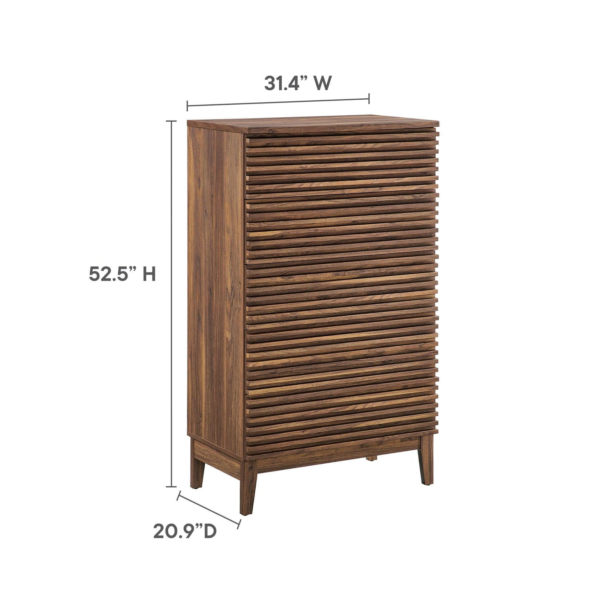Render 5-Drawer Chest by Modway FredCo