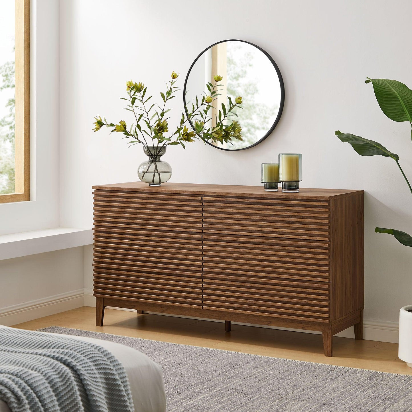 Render 63” 6-Drawer Dresser by Modway FredCo