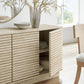Render 70" Faux Travertine Sideboard Cabinet TV Stand by Modway EEI-6966 FredCo