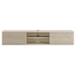 Render 70" Faux Travertine Wall-Mount Media Console TV Stand by Modway FredCo