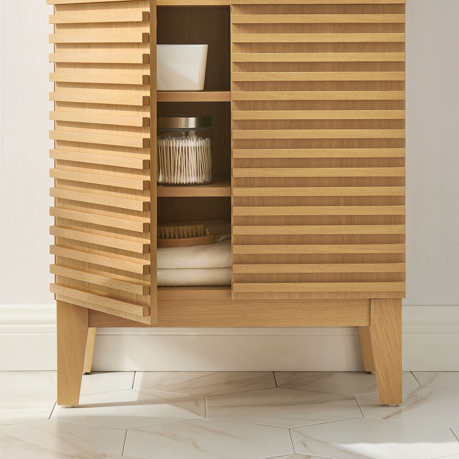 Render Freestanding Bathroom Storage Cabinet by Modway EEI-7439 FredCo