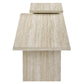 Render Nesting Faux Travertine Coffee Tables Set of 2 by Modway FredCo