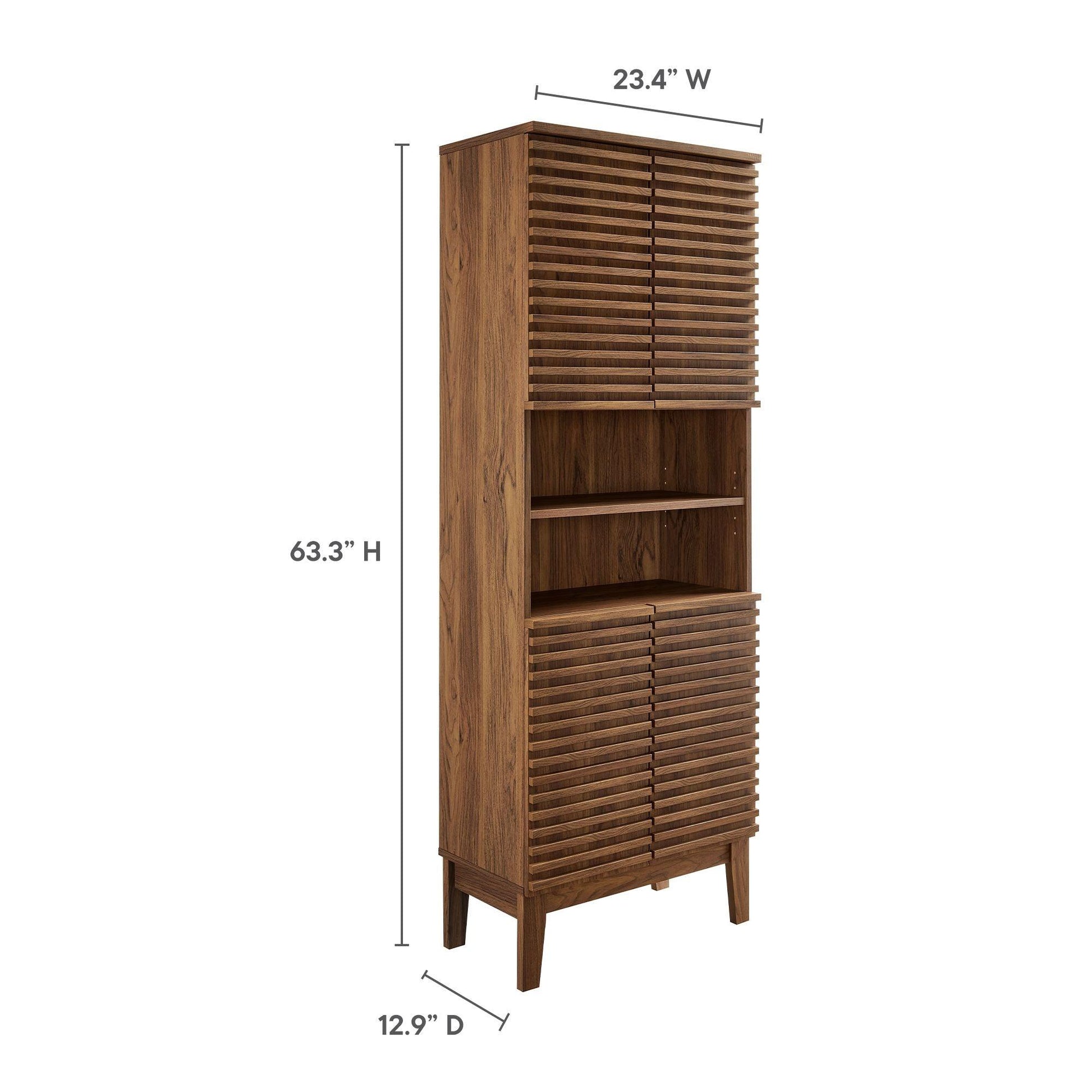 Render Tall Bathroom Storage Cabinet by Modway FredCo