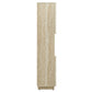 Render Tall Faux Travertine Linen Storage Cabinet by Modway FredCo